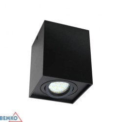Oprawa downlight ORTAL regulowana 96x96 GU10 max. 1x50W czarna C23-DLO-AS-GU10-150-BL