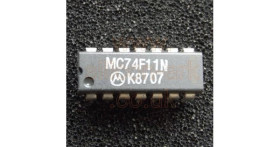 74F11 (MC74F11N) tripple 3-input AND gates - Motorola