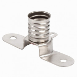 Oprawka mocowanie żarówki E10 przykręcana lutowana