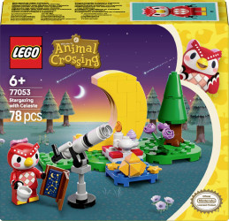 77053 LEGO® Animal Crossing Obserwowanie gwiazd z Eufemią