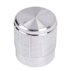 Gałka do potencjometru 16x14mm - aluminiowa - oś 6mm