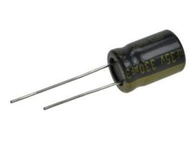 5szt. KONDENSATOR 330UF 35V Ø10x13mm 10% TNT JCCON LOW ESR ELEKTROLITYCZNY