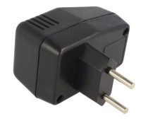 KM-46 Obudowa z tworzywa KM46 wymiary: 66x40x40mm - obudowa zasilacza - czarna - ABS