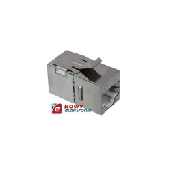Łącznik gn.mod.-gn.mod 8p8c FTP adapter montażowy RJ45 kat.5