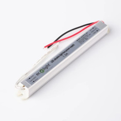 Zasilacz LED meblowy ultra slim IP20 24W 12V 2A 170 x 18 x 17 mm EC79773