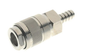 Szybkozłącze powietrza RS PRO rodzaj Męski Zadzior węża Mosiądz