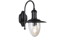 Oprawa Elewacyjna Talisa Czarna E27