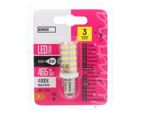 Żarówka LED do okapu 4,5W E14 465lm 4100K CLASSIC ZQ9140