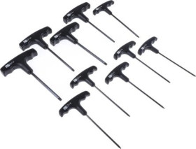Zestaw kluczy Torx typu T, 10 szt., RS PRO