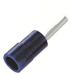 Końcówka pinowa, 1.9mm średnica, 12mm długość, Niebieski, 14AWG - 16AWG
