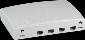 FTTH-BOX-IN-1 FTTH junction box 4-fold, indoor