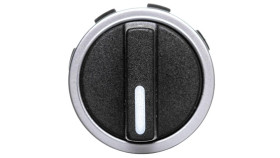 Pokrętło Obrotowe Czarne 22Mm Z Długim Uchwytem Pierścień Czołowy Aluminium...