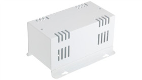 Obudowa Urządzeń Elektronicznych Wentylowana, Stal Walcowana Na Zimno, Biała,...