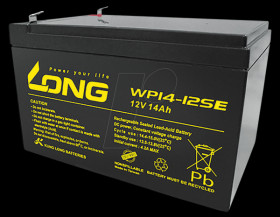 WP14-12SE Maintenance-free sealed lead-acid battery, 14 Ah, 12V, for cycle