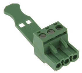 Klucz polaryzacyjny 3 -pinowe raster 5.08mm Wciskane Żeński Phoenix Contact