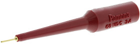 Adapter do złącz pomiarowych, rodzaj: Męski, wtyk: 0.76mm, 3A, Czerwony, 70V dc