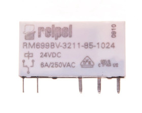Przekaźnik miniaturowy 1P 24V DC AgSnO2/Au RM699BV-3211-85-1024 2613705
