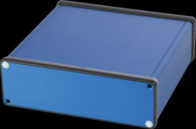 1455T1601BU Profile housing, 1455 T, 160 x 165 x 51.5 mm, blue