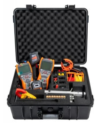 Zestaw narzędzi do pomiarów instalacji fotowoltaicznych (PVM-1020 KIT + MRU-10 + KT-256F) WMPLWME21