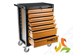 Szafka narzędziowa warsztatowa 7 szuflad wózek narzędziowy nośność 280kg 84-222 NEO TOOLS