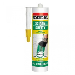 SOUDAL Akryl błyskawiczny biały 280ml