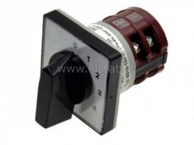 Wyłącznik 16A, 2war, 1tor ( 0-1-2-3-4) ( 48x48mm)