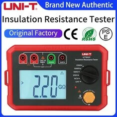 UNI-T Cyfrowy Megometr UT502C 2500V Tester oporności izolacji Ommeter Megometer Ground Meter Podświetlenie Automatyczna zmiana z