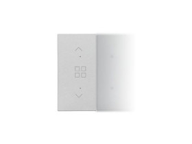 SIMON 55 Klawisz połówkowy z piktogramem grupy rolet do produktów elektronicznych aluminium mat TKE23/143 KONTAKT SIMON