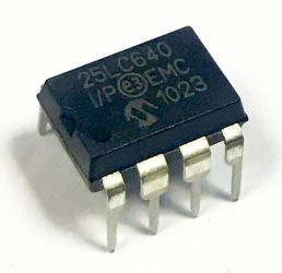 Pamięć szeregowa EEPROM SPI 64k 25LC640 DIL8 (PDIP) Microchip (zam.95640/25C640)