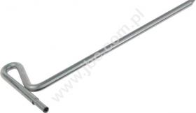 2221-D4 Sonda - pręt uziemiający, sonda do pomiarów rezystancji uziemień, gniazdo 4mm, L=23cm, ELECTRO-PJP, 2221D4