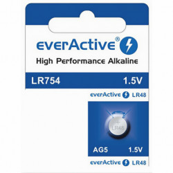 Bateria AG5 393 LR754 LR48 SR754W G5 guzikowa pastylkowa alkaliczna 7.9x5.4