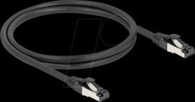 80571 Cat.8.1 patch cable, S/FTP, 1m, black