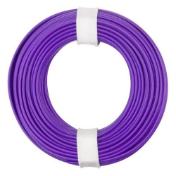 Donau 125-016 Elektronik Strand 1 x 0.25mm&#xB2; Violet 10m Length