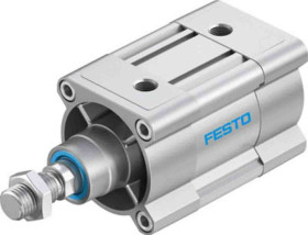 Siłownik pneumatyczny z tłoczyskiem skok: 20mm Festo Ø 80mm dwustronnego działania Action DSBC-80-20-PPSA-N3