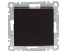 Lumina Łącznik zwierny 1-biegunowy czarny WL0113