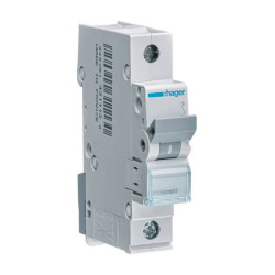 Hager MCN120 Circuit Breaker 1-Phase 20A 230/400V IP2X Protection