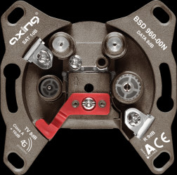 BSD96000N 4-port aerial socket CATV / DATA / SAT