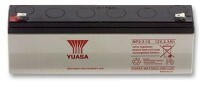 NP2.3-12 Akumulator żelowy 2,3 Ah -12V firmy YUASA [178 x 34 x 67 mm]