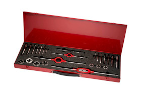 Zestaw gwintownika i narzynki elementy 27 rozmiar gwintownika 3/4 w UNC Gwintownik ręczny Dormer HSS UNC