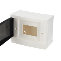 Rozdzielnica natynkowa 6-modułowa biała dymna EDO777840 EDO