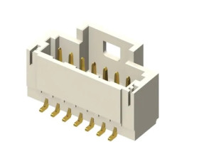 Wtyk PCB 8-pinowe raster: 1.0mm 2-rzędowe Samtec