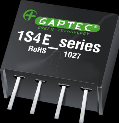1S4E_1212S1U DC/DC converter, 1 W, 12 V, SIL 4