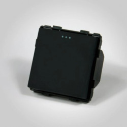 TouchMe Mechanizm łącznik pojedynczy krzyżowy czarny ME603B