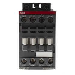 Przekaźnik pomocniczy 110 V AC ABB styki: 4 6 A 4NO Śruba 1SBH137001R1240 NF40E-12