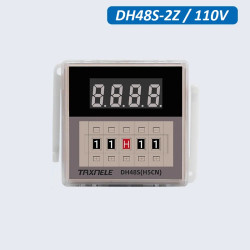 Przekaźnik czasowy cykliczny DH48S-2Z / 110V AC