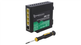 Sw-735 Switch Poe Ethernet, (Niezarządzalny), Liczba Portów: 4, 44÷57V Dc