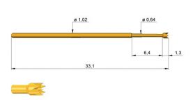 Igła testowa GKS-075 225 130 A2000 raster 1.91(75mil)