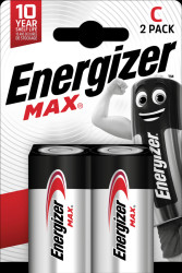 E301533200 Energizer, alkaline-battery, C, pack of 2
