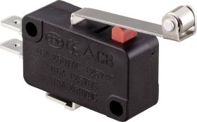 TRU COMPONENTS TC-9134628 Mikroprzełącznik, 1 zestyk przełączny, 1 x wł/(wł), 250 V/AC, 16 A, 1 szt.