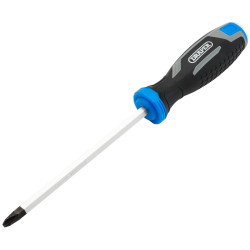 Draper 13446 Pound Thru Phillips Soft Grip Screwdriver, PH3 x 150mm